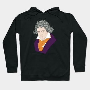 Ludwig Van Beethoven - portrait Hoodie